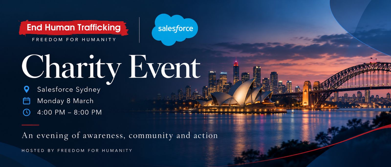 Charity Event at Salesforce Sydney